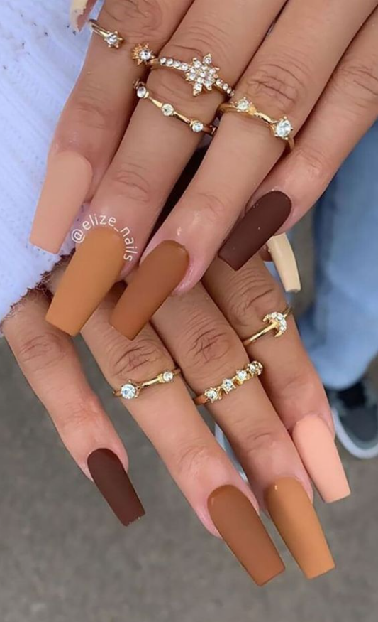 Fall Nails 2020 Acrylic Long With 20 Beautiful Fall Nails for 2022
