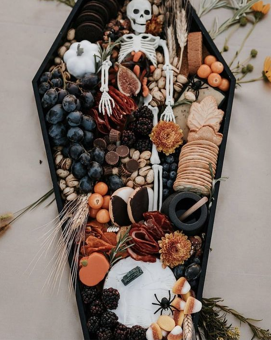 Halloween Decorations With Halloween Snack Ideas - 25 Charcuterie and Snack Boards You Will Love