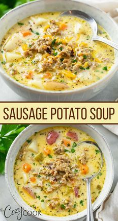 Potato Soup With Sausage Potato Soup Recipes