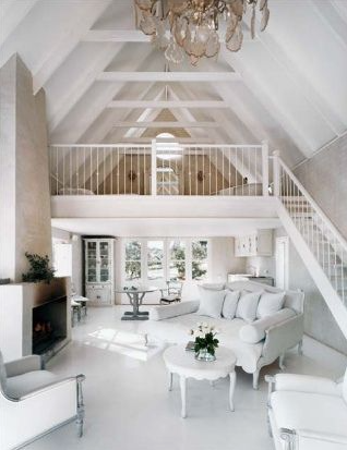 Amazing Angles A Frame Lofts With all white dream 1