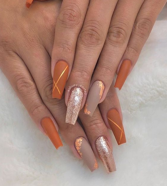 Fall Nail Designs With Image About Beauty In Nailed  By ♔ⓜⓟⓘⓝⓚ♔ On We Heart