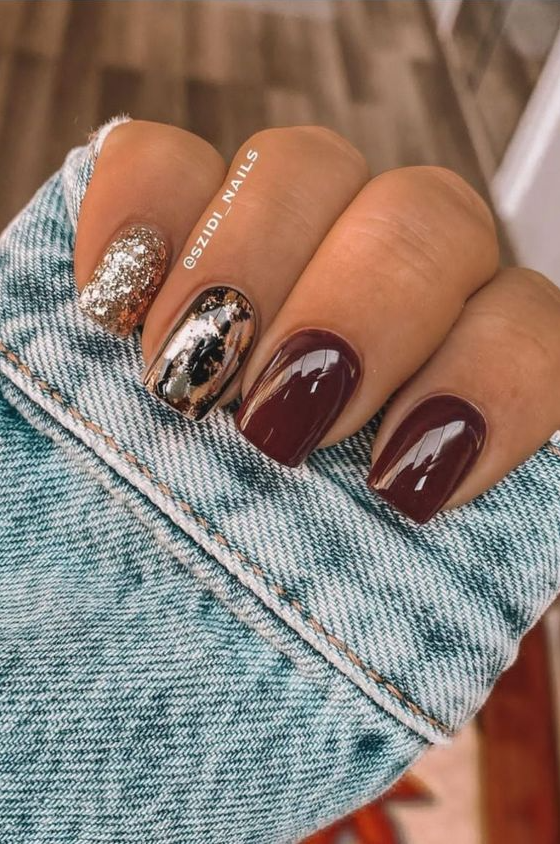 Fall Nails 2022 With Pretty & Trendy Fall nail colors 2021 you'll love this Autumn