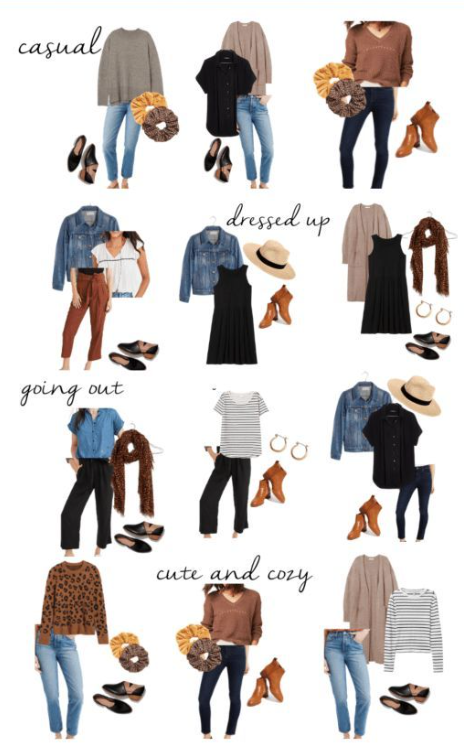 Fall Outfit Ideas With Fall Capsule Wardrobe