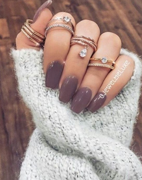 November Nails Fall With Winter Nail Colors to Inspire a Season's Worth of Manis