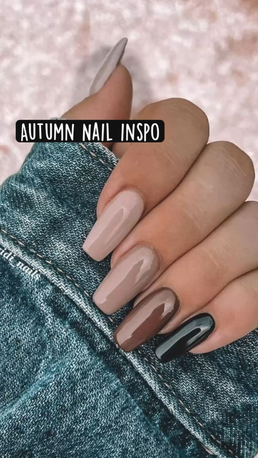 Ongles Novembre With Autumn Nail