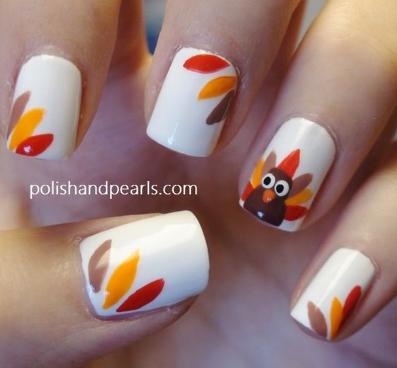 Thanksgiving Nail Art With Fun Fall Nail Art Ideas To Get Into The Thanksgiving