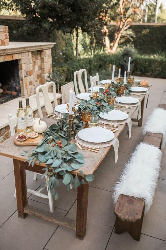 Thanksgiving Table Settings With Modern Thanksgiving Table Decoration