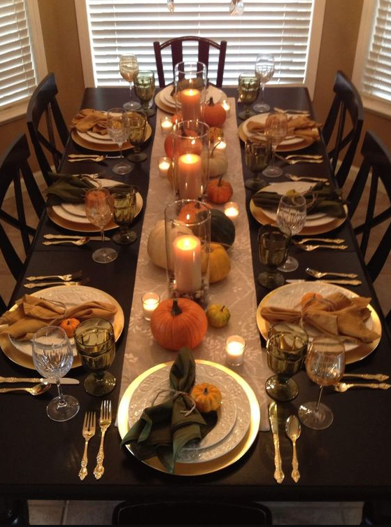 Thanksgiving Table Settings With Thanksgiving Table Decoration Ideas