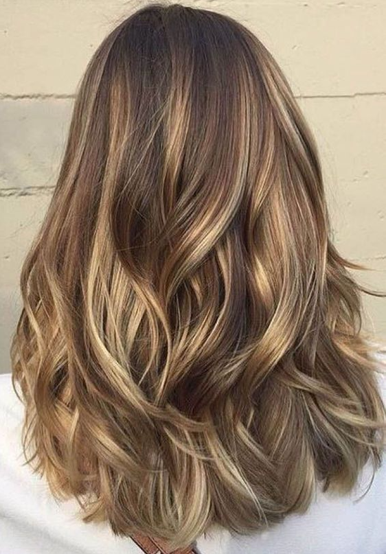 Gorgeous Brown Hairstyles With Blonde