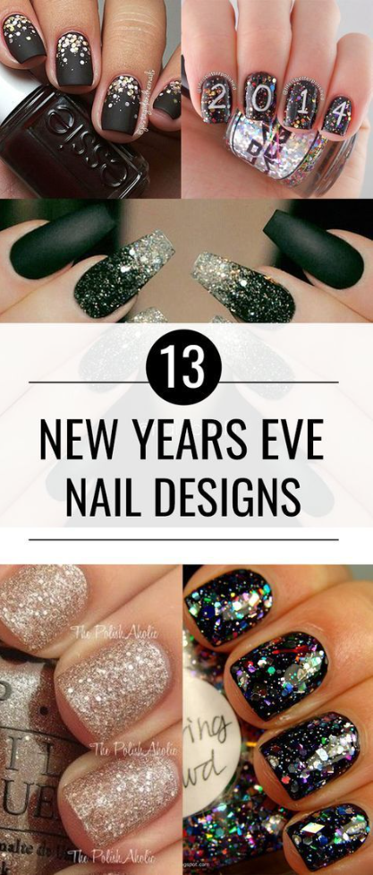 New Years Nails   New Years Nails To