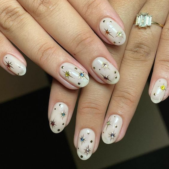 New Years Nails   Starry Nail Art Ideas That Demand Attention