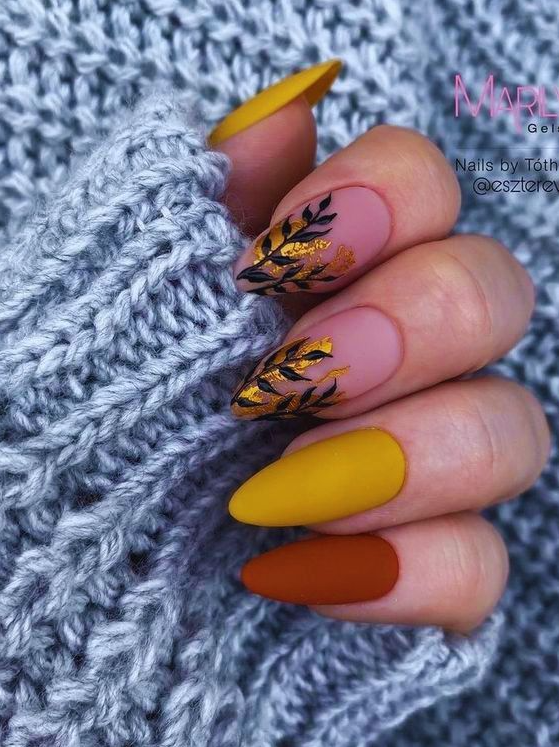 November Nails Designs With The best fall nail designs and ideas