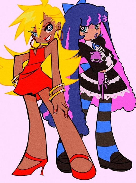 Panty And Stocking Panty And Stocking Characters Age