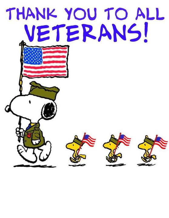 Veterans Day And Thank You To All Veterans