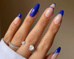 Dark Blue Winter Nails - Winter Nails Perfect For Your Next Manicure