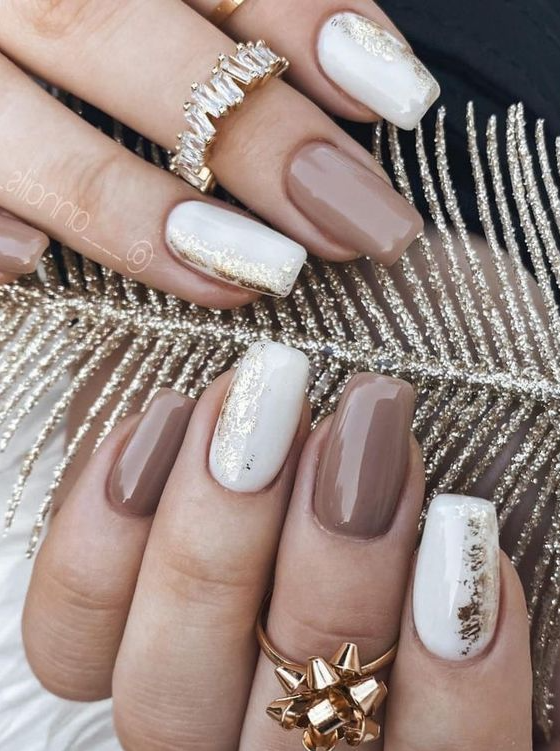 Gel Nail Designs For Winter   Cute Winter Nail Designs And Colors