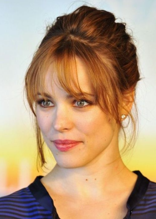 Soft Wispy Bangs   Best Hairstyles For Big Foreheads