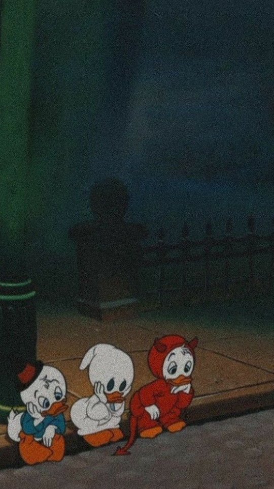 Vintage Lockscreen - Halloween Disney Lock Screen