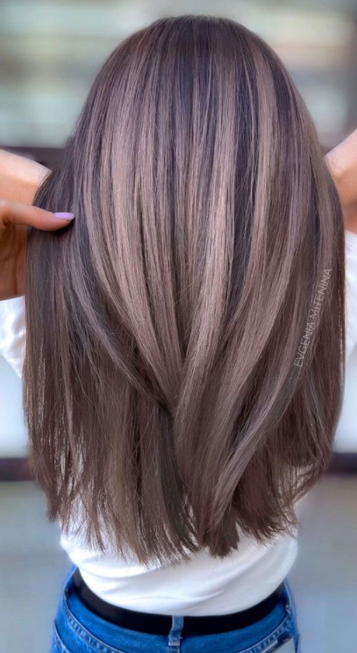 2023 Hair Color Trends For Women   Autumns 2022 Hair Colour Trends Cocoa Powder Balayage