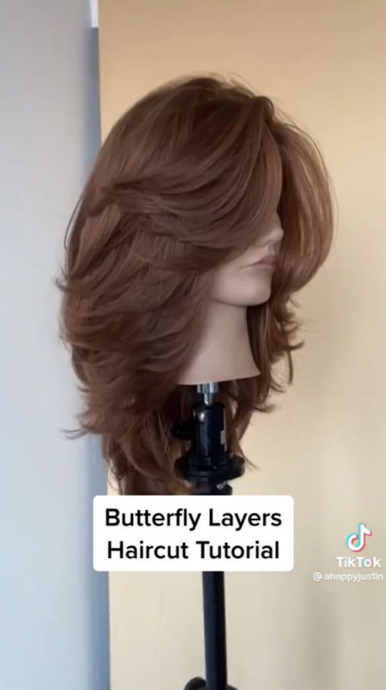 Butterfly Haircut - Tutorial Butterfly Haircut