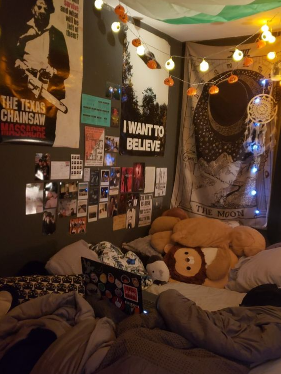 Grunge Bedroom Aesthetic - My room is filled with squishmallows and posters