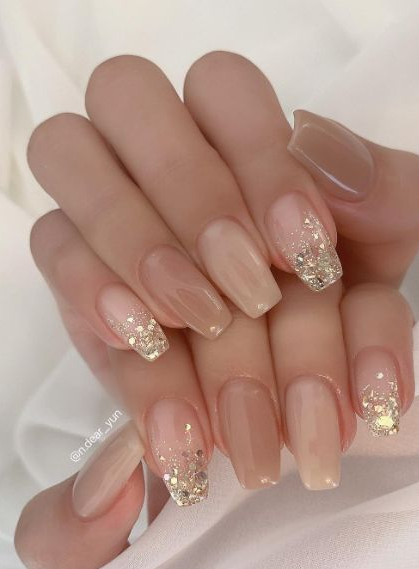 Nails French Tip - Stunning Nude Nails