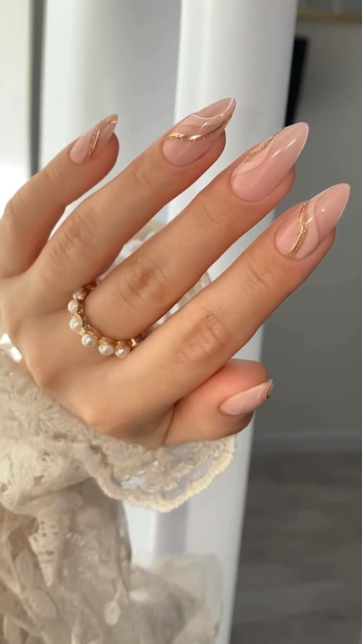 Nails Nude Color   Most Fashionable Spring Nail Art To Inspire You