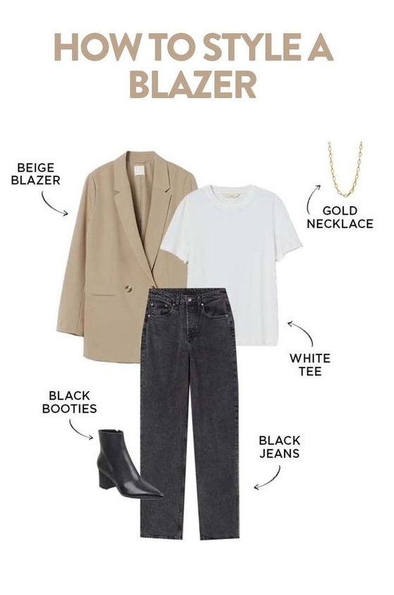 Outfits With Jeans - How to Style Blazer Outfits