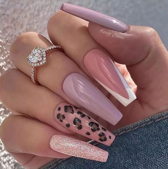 Pretty Nails Pink - How Did You Make These nails polish colors