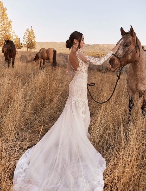Ranch Wedding Dress - 2021 Wedding Dress line by Tara Lauren Western Meets Boho in Wild Reverie