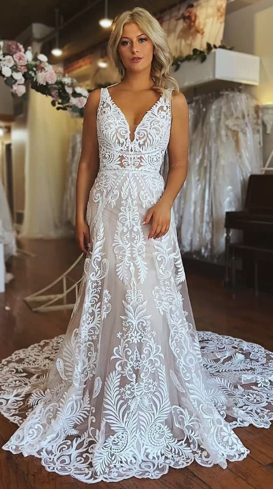 Ranch Wedding Dress - Breeze Bridal Boutique