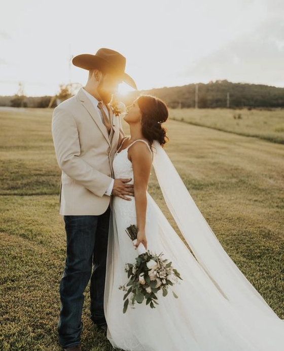 Ranch Wedding Dress - malena woodward