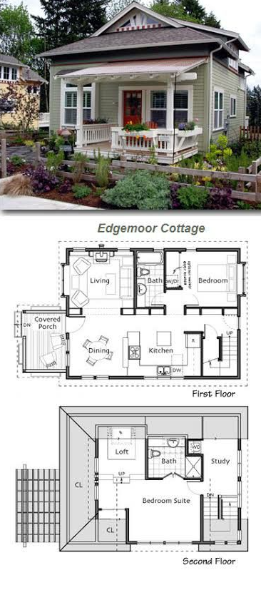 Small Cottage Homes - Edgemoor Cottage