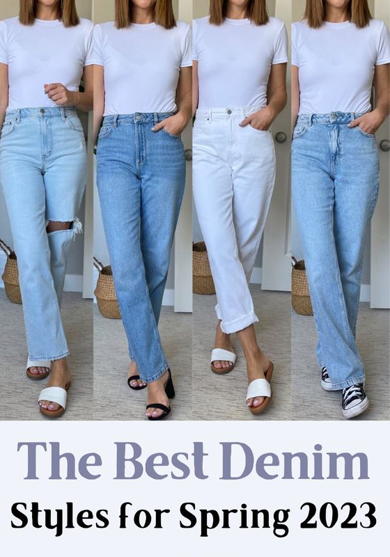 2023 Spring Fashion - Best Styles for Casual Jeans Outfit 2023