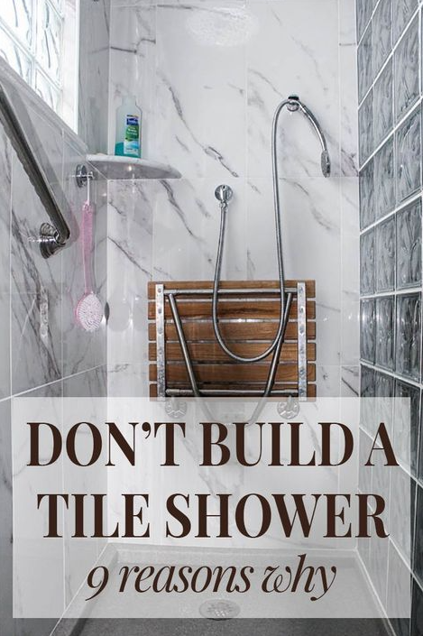 Bathroom Ideas Small - Reasons You Shouldn't Build a Tile Shower