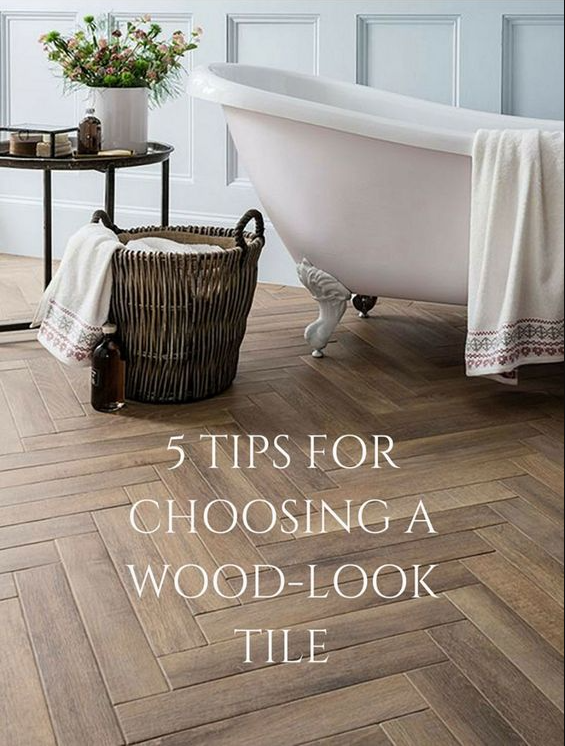 Bathroom Tile Floor   TIPS FOR CHOOSING A WOOD LOOK TILE