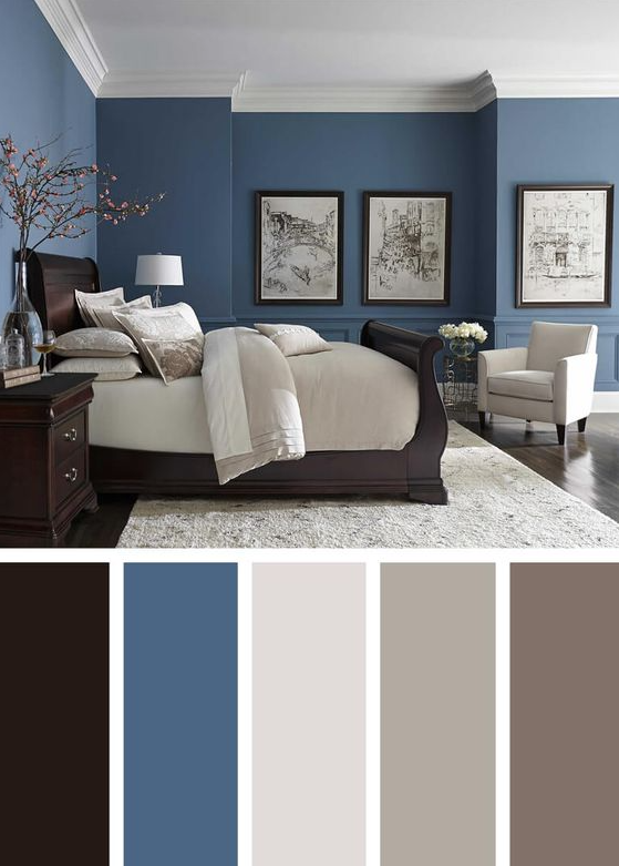 Bedroom Color Ideas - Gorgeous Bedroom Color Schemes That Will Give You Inspiration to Your Next Bedroom Remodel