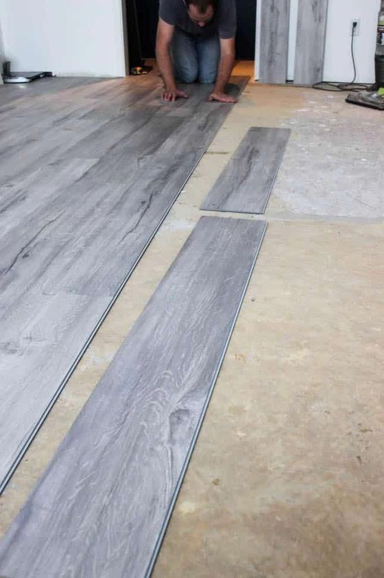 Bedroom Flooring Ideas - Transforming a Space by Installing Vinyl Plank Flooring