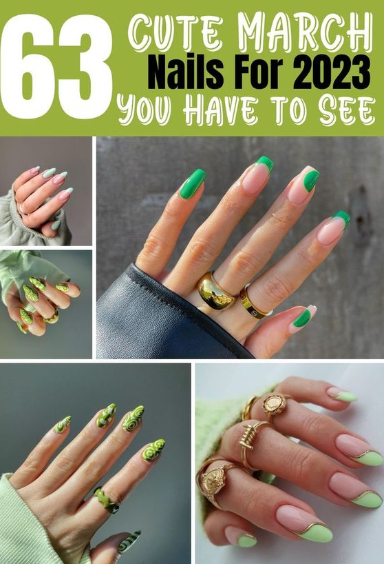 March Nails Ideas - Cute March Nails For 2023 You Have to See