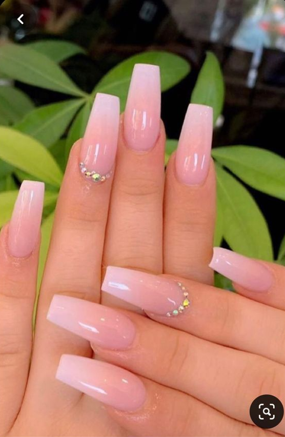 Nails Light Pink - Light pink nail designs