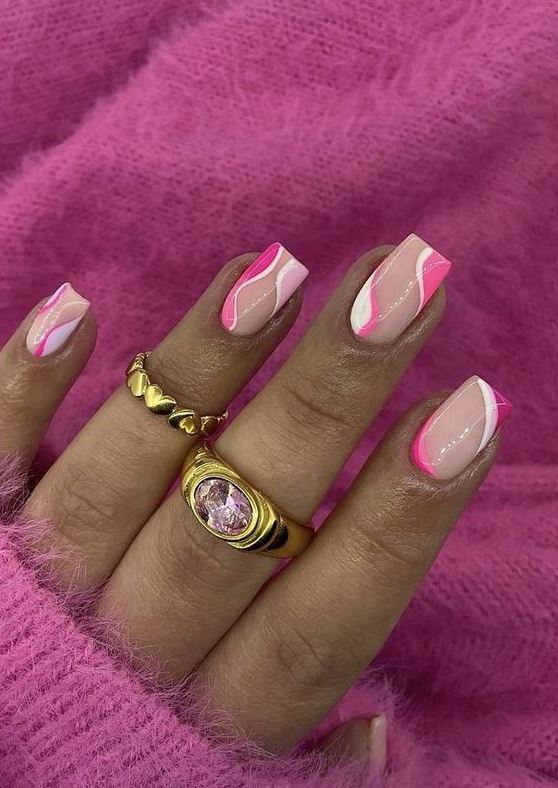 Nails Light Pink   Pretty In Pink The Hottest Nail Trends For The Season Acrylic Nail Art Designs Nail Tips