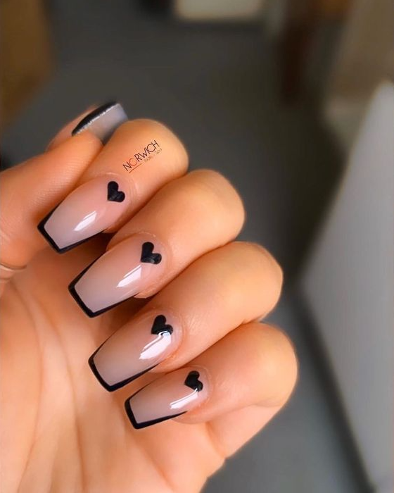 Nails Nail Art Designs - Heart Nails Designs For A Sleek Manicure