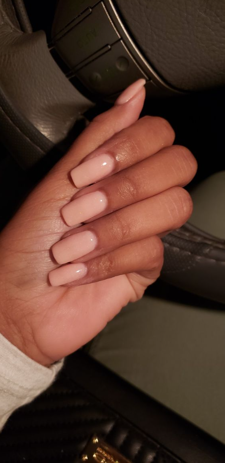 Nails On Dark Skin Hands - Nudes for Brown skin