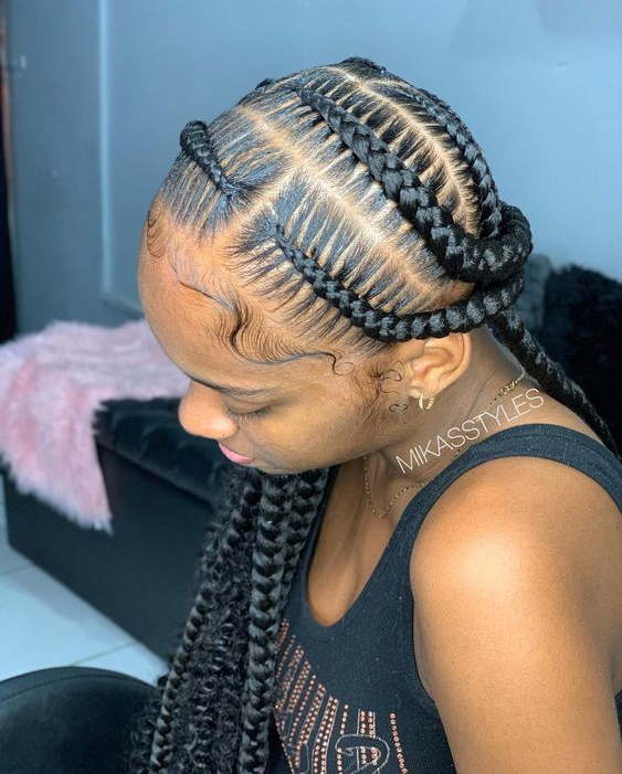 Pop Smoke's Hairstyle Woman - New Pop Smoke Braids Protective Hairstyles To Try