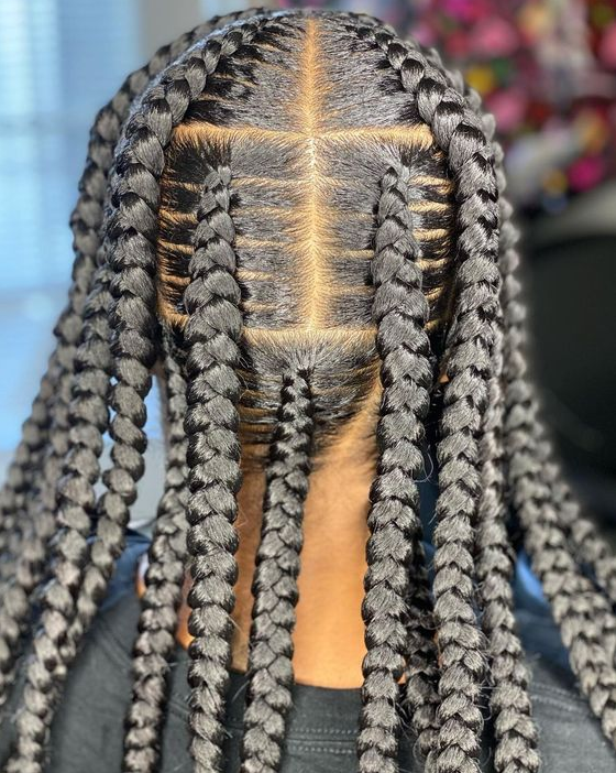 Pop Smoke's Hairstyle Woman - The Best Pop Smoke Braids Protective Hairstyles To Try