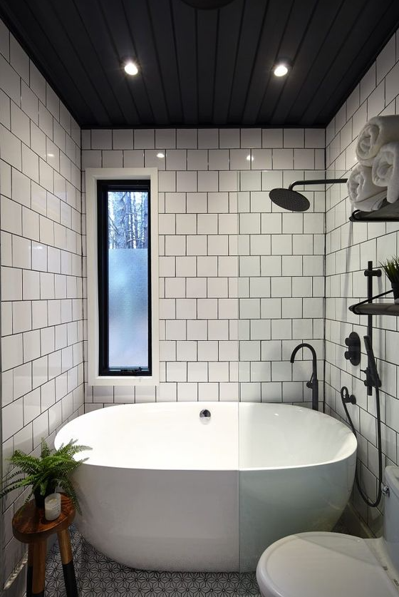 Small Bathroom Ideas   Hocking Hills Shipping Container Cabin Is Ohio’s Coolest
