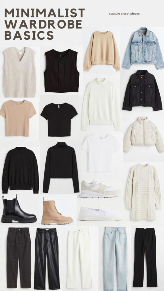 Spring 2023 Outfits   SHOP MY LTK MINIMALIST OUTFIT STAPLE PIECES HOW TO BUILD A CAPSULE WARDROBE
