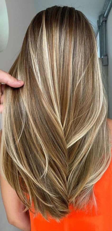 Spring Hair Color Ideas For Blondes - These Are The Best Hair Colour Trends in 2023 Trendy bright blonde highlights
