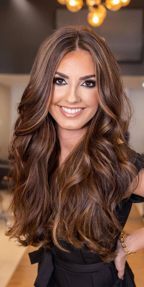 Spring Hair Color Ideas For Blondes - Trendy Hair Colour Ideas & Hairstyles Golden Caramel Highlights