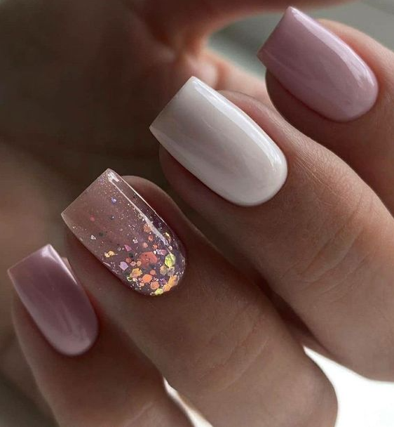 2023 Spring Nails - Work nails Short acrylic nails designs Chic nails Subtle nails